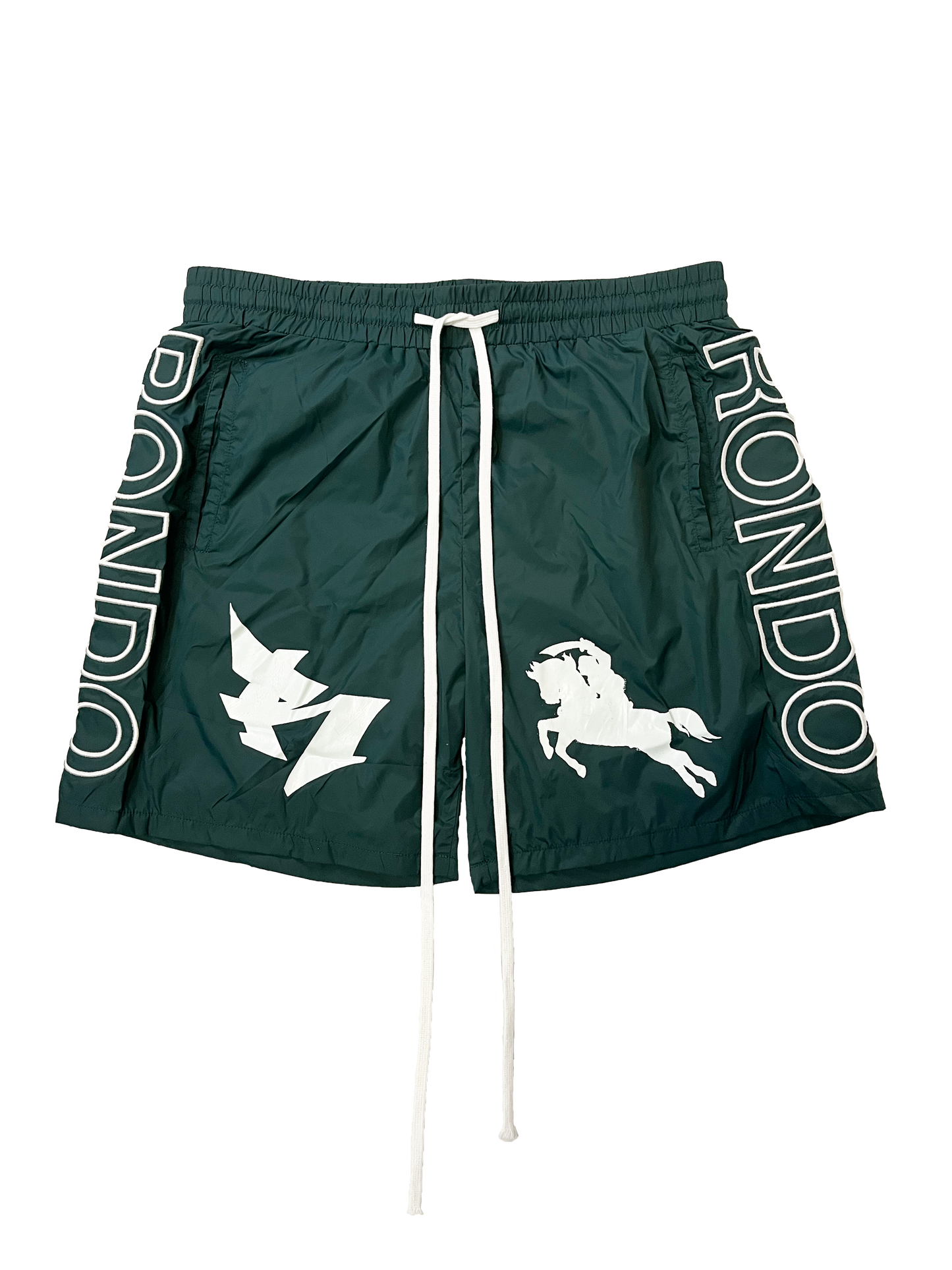 NYLON LOGO SHORTS